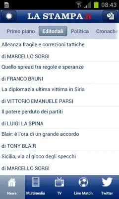 LaStampa.it android App screenshot 1